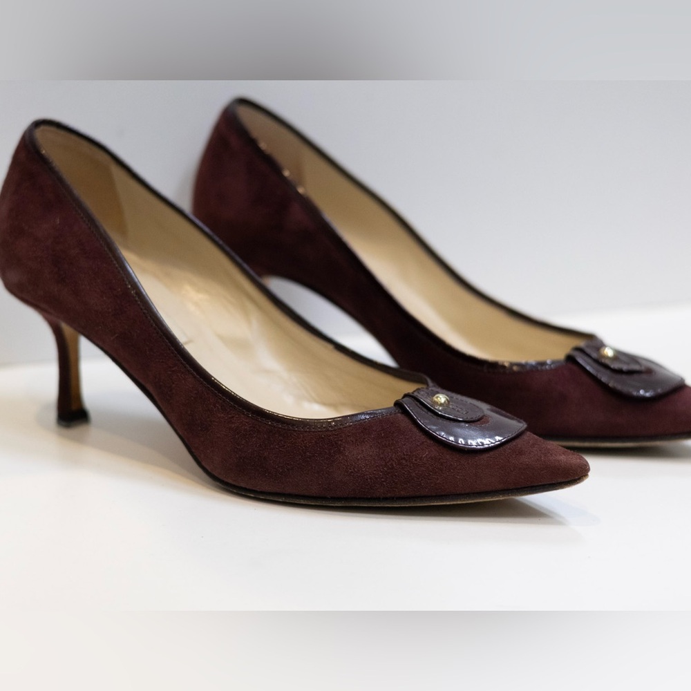 Jimmy Choo Burgundy Heels